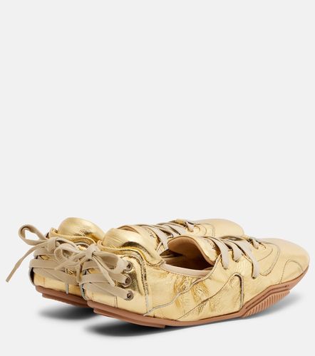 Baskets Bilaria en cuir métallisé - Acne Studios - Modalova