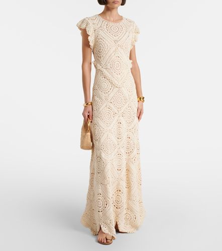 Robe longue Annalisa en crochet de coton - Ulla Johnson - Modalova