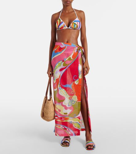 Pucci Paréo Orchidee en coton - Pucci - Modalova