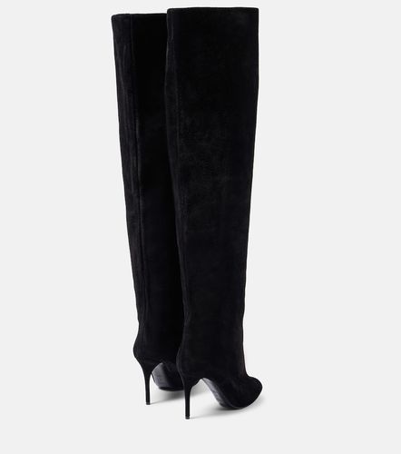 Alaïa Bottes Decollete Cuissardes en daim - Alaia - Modalova