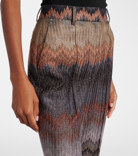 Missoni Pantalon évasé en lamé - Missoni - Modalova