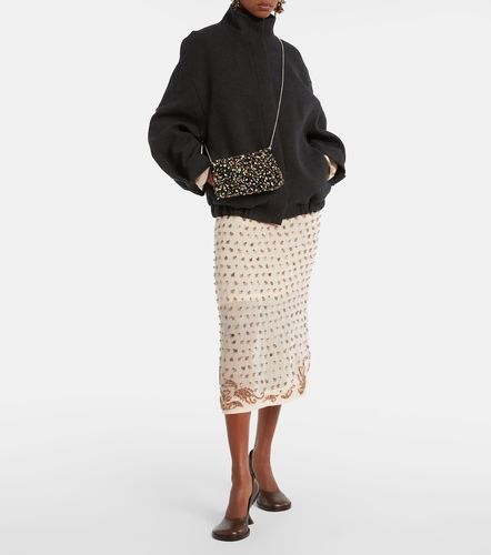 Jupe midi à ornements - Dries Van Noten - Modalova
