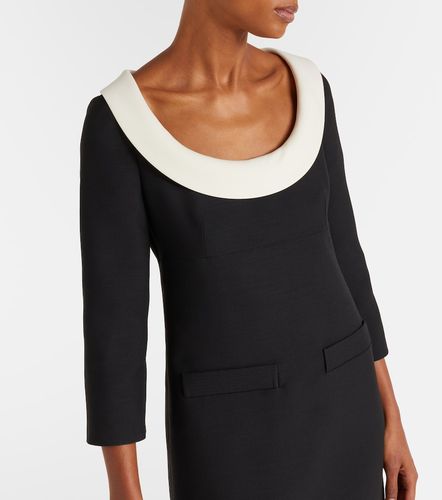 Robe midi en Crêpe Couture - Valentino - Modalova