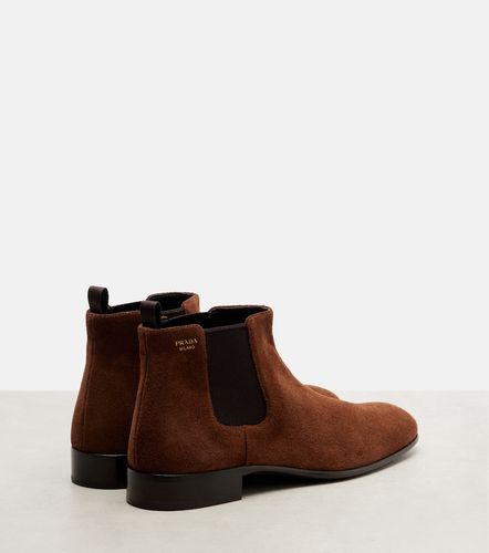 Prada Bottines Chelsea en daim - Prada - Modalova