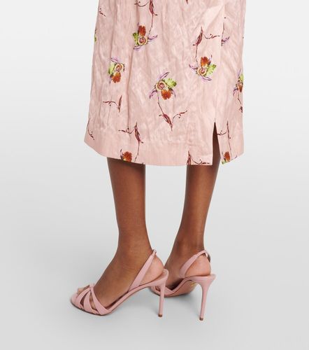 Robe Renne en satin à motif floral - Emilia Wickstead - Modalova