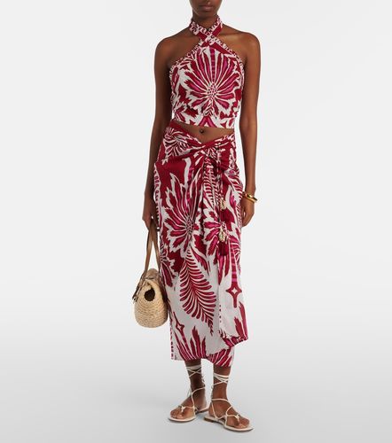 Top Suma en coton à fleurs - Poupette St Barth - Modalova