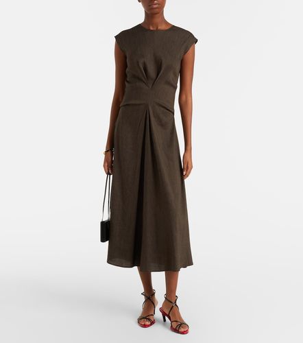 Robe midi White Label Miranda en lin mélangé - Proenza Schouler - Modalova