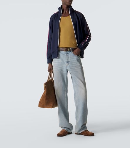 Veste de survêtement en coton mélangé - Saint Laurent - Modalova