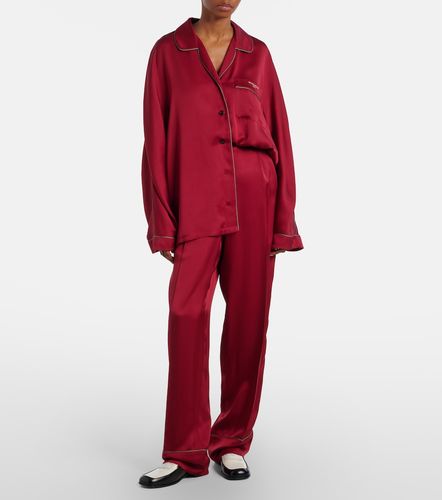 Givenchy Chemise en satin de soie - Givenchy - Modalova
