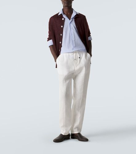 Etro Pantalon slim en lin - Etro - Modalova