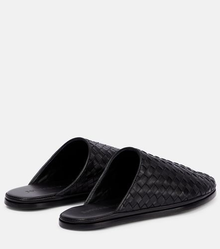 Slippers en cuir Intrecciato - Bottega Veneta - Modalova