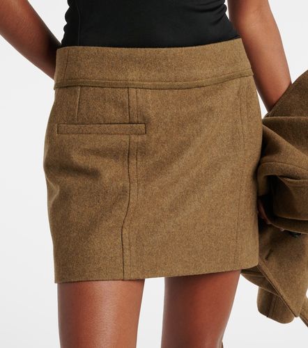 Victoria Beckham Mini-jupe en laine - Victoria Beckham - Modalova