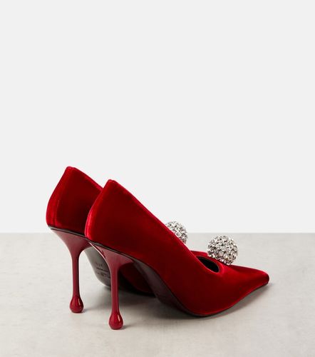 Escarpins Orb 95 en velours à ornements - Jimmy Choo - Modalova