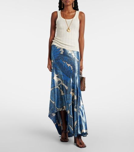 Jupe longue asymétrique imprimée - Etro - Modalova