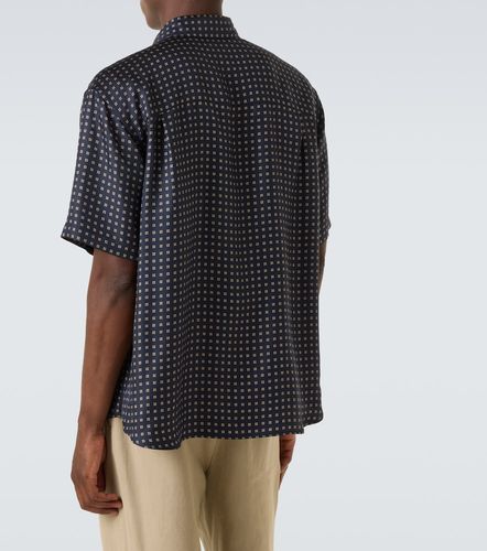 Chemise imprimée en soie - Saint Laurent - Modalova