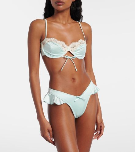 Haut de bikini Lena à finitions en dentelle - Montce - Modalova