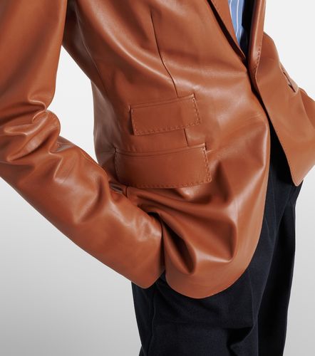 Blazer Parker en cuir - Ralph Lauren Collection - Modalova