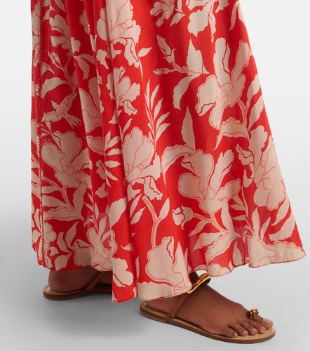 Robe longue Havana à motif floral - Poupette St Barth - Modalova