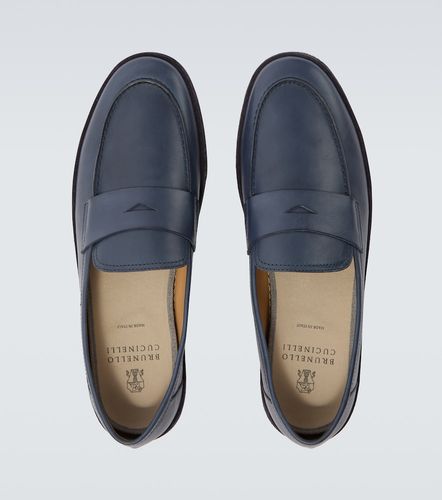 Mocassins en cuir - Brunello Cucinelli - Modalova