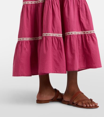 Robe Chandra en coton à volants superposés - Rixo - Modalova