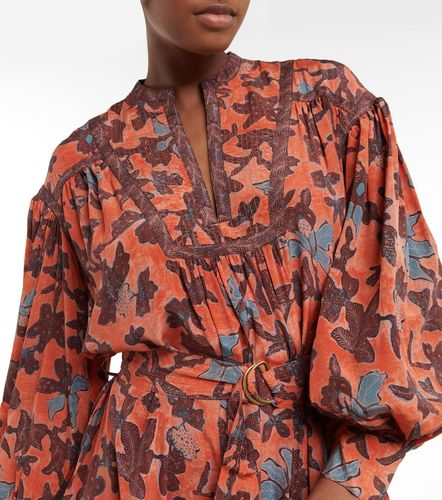 Robe midi Taiana à fleurs - Ulla Johnson - Modalova