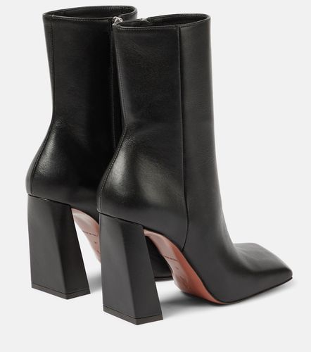 Bottines Marine 95 en cuir - Amina Muaddi - Modalova
