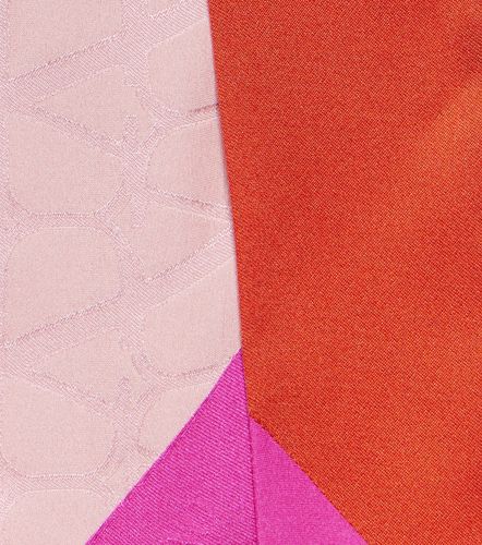 Foulard Toile Iconographe en soie - Valentino - Modalova