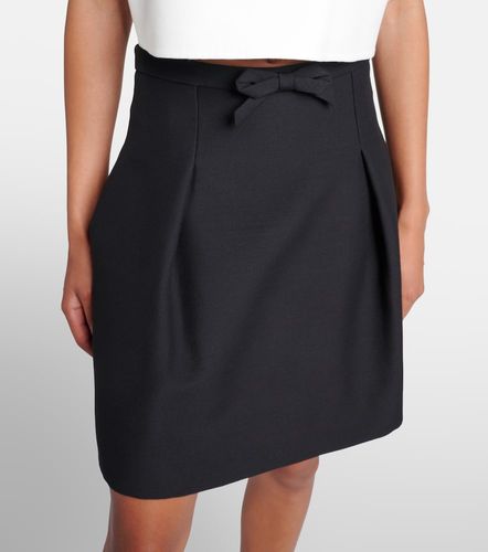 Mini-jupe en Crêpe Couture - Valentino - Modalova