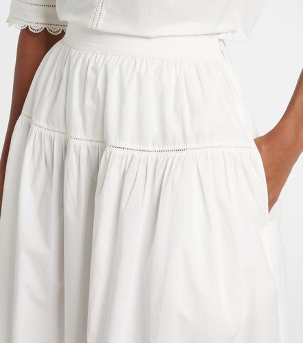 Jupe longue Harlow en popeline de coton - Ulla Johnson - Modalova
