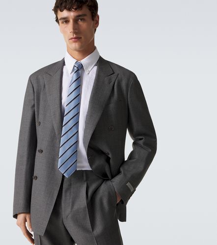 Canali Cravate rayée en soie - Canali - Modalova