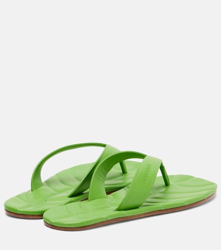 JW Anderson Tongs Leaf en cuir - JW Anderson - Modalova