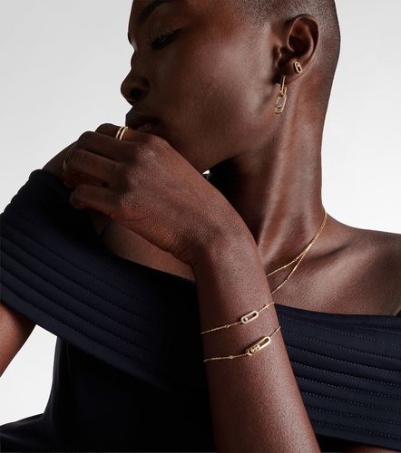 Bracelet Move Uno en or 18 ct et diamants - Messika - Modalova