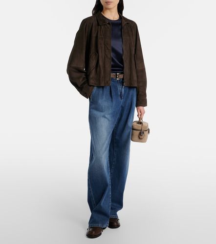 T-shirt en soie mélangée - Brunello Cucinelli - Modalova