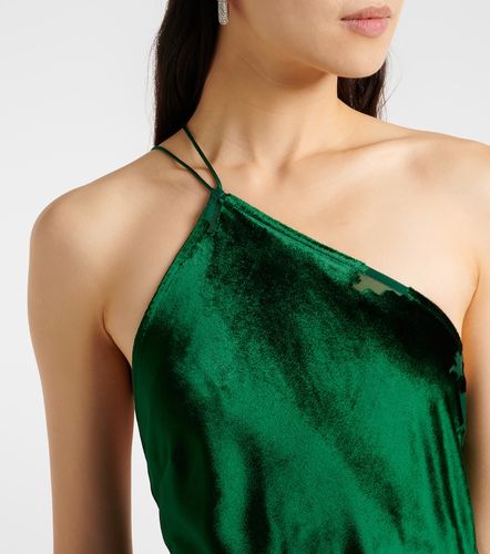 Robe longue asymétrique en velours - The Sei - Modalova