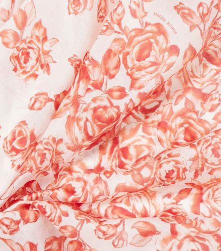 Écharpe en coton et soie à imprimé floral - Magda Butrym - Modalova