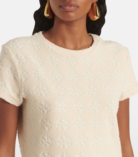 Robe en coton mélangé à logo - Tory Burch - Modalova