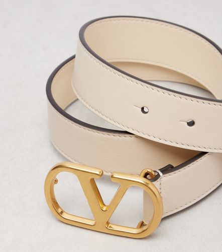 Ceinture VLogo en cuir - Valentino Garavani - Modalova