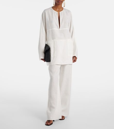 Asceno Pantalon ample Austin en lin - Asceno - Modalova