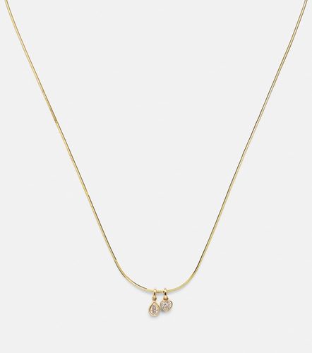 Collier en or 14 ct et diamants - Roxanne First - Modalova