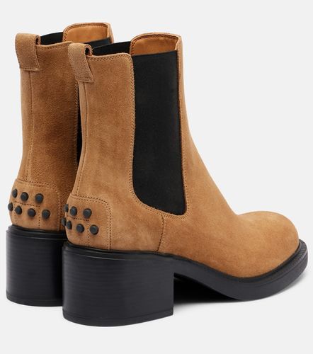 Bottines Chelsea en daim à ornements - Tod's - Modalova