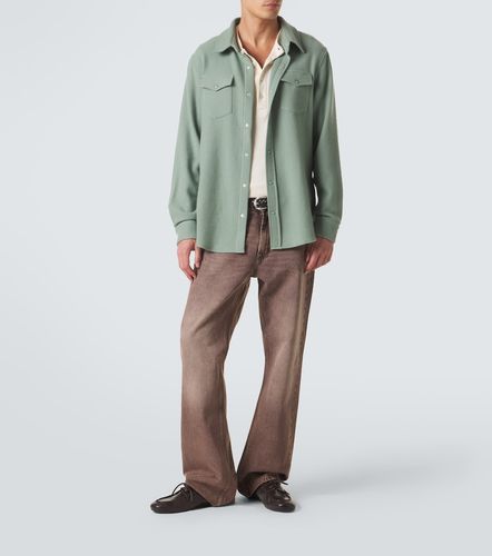 Chemise en cachemire à émeraudes - God's True Cashmere - Modalova
