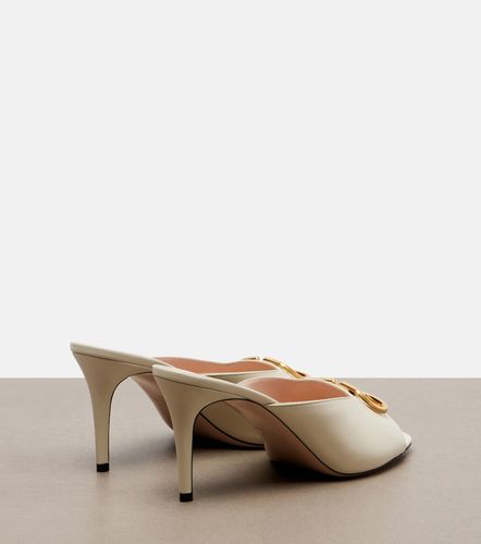 Mules VLogo en cuir - Valentino Garavani - Modalova