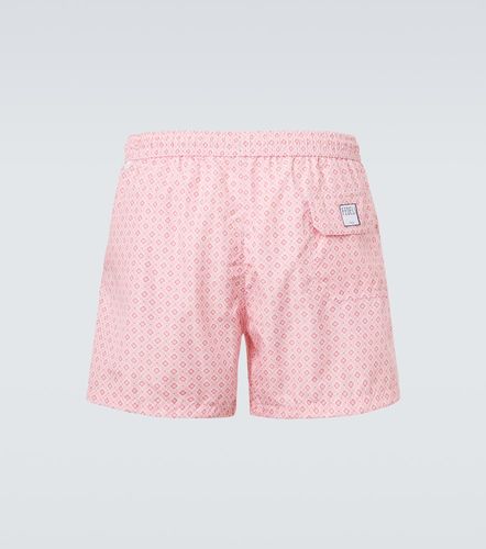 Short de bain Madeira à imprimé - Fedeli - Modalova