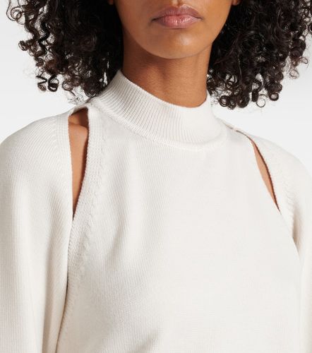 Alaïa Pull en laine à découpes - Alaia - Modalova