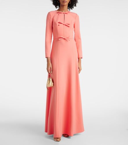 Robe longue en crêpe - Carolina Herrera - Modalova