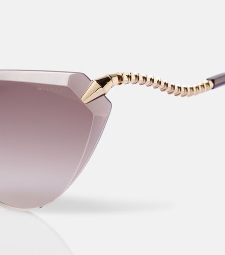 Lunettes de soleil ovales Serpenti Viper - Bvlgari - Modalova