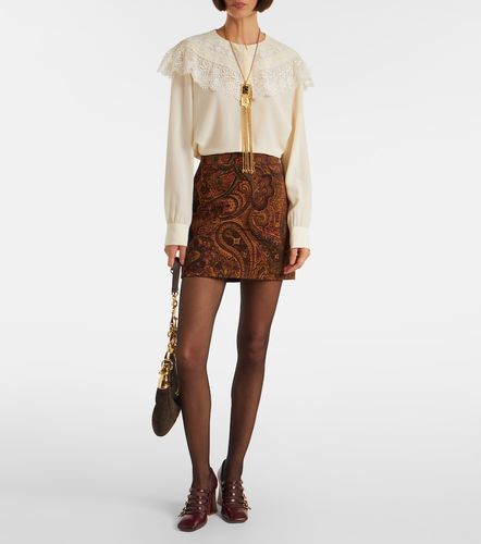 Chloé Mini-jupe en jacquard - Chloe - Modalova