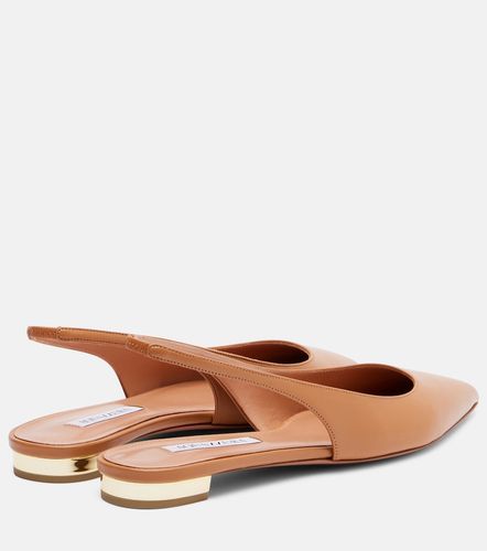 Ballerines slingback Purist en cuir - Aquazzura - Modalova