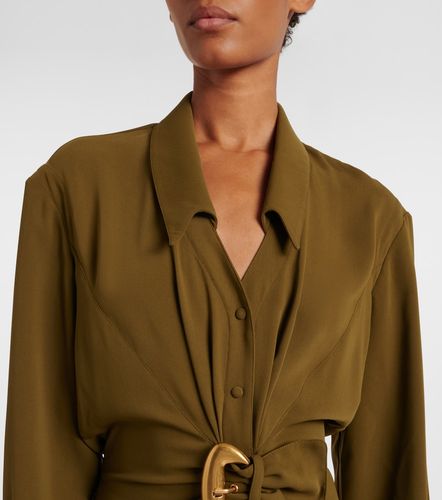 Robe chemise re/edit Cow-boys en crêpe - Mugler - Modalova