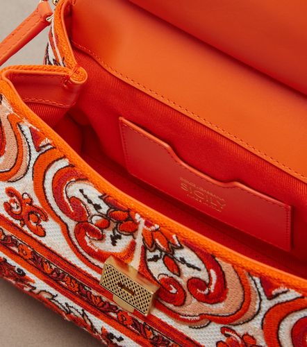 Sac à main Sicily Medium à broderie - Dolce&Gabbana - Modalova